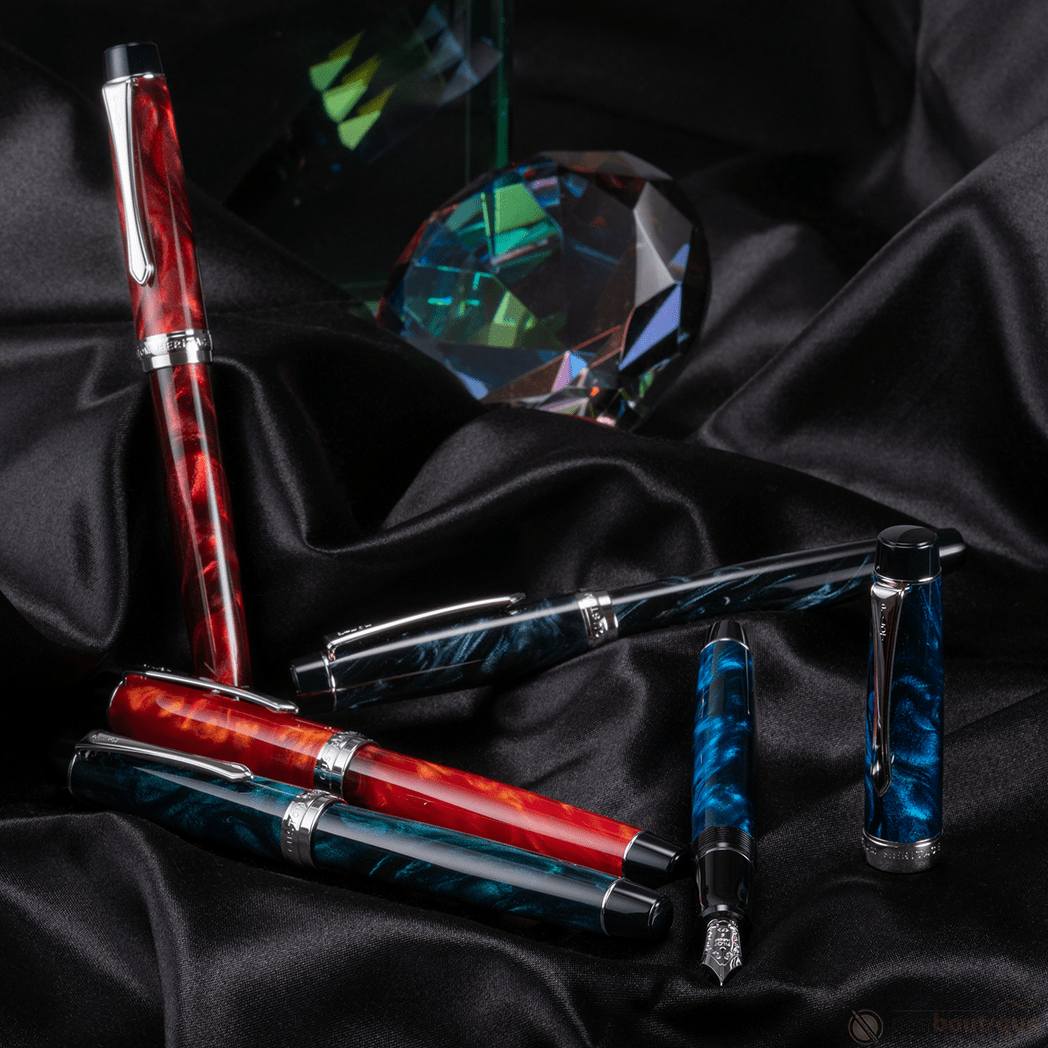 Pilot Custom Heritage SE Fountain Pen - Marble Orange - Pen Boutique Ltd