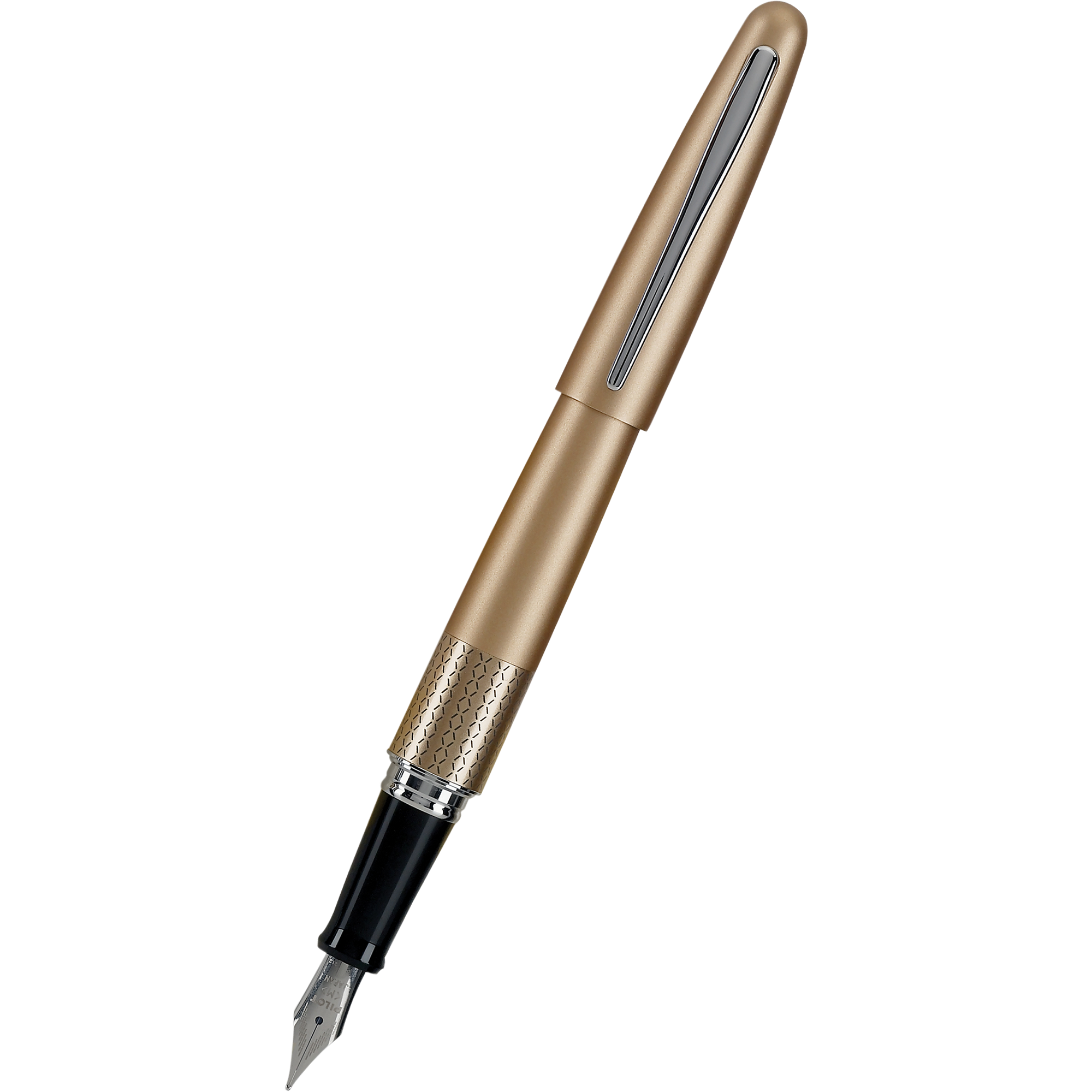 Pilot Fountain Pen - MR Collection - Gold Zig Zag - Medium-Pen Boutique Ltd