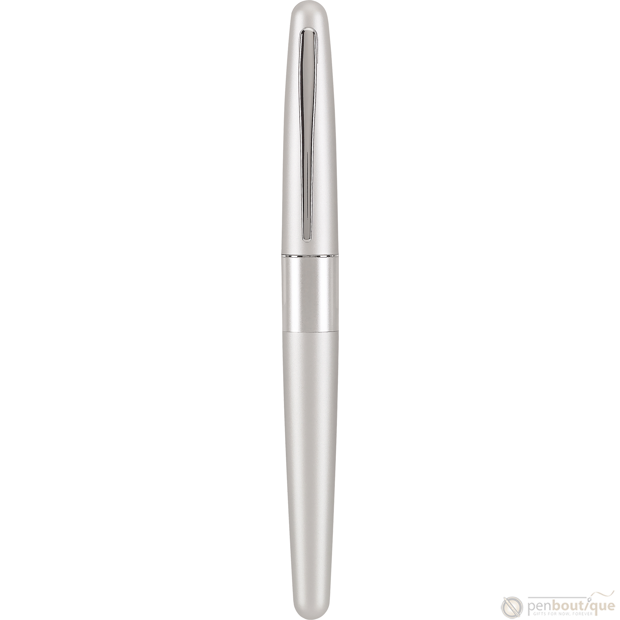 Pilot Fountain Pen - MR Collection - Plain Silver-Pen Boutique Ltd