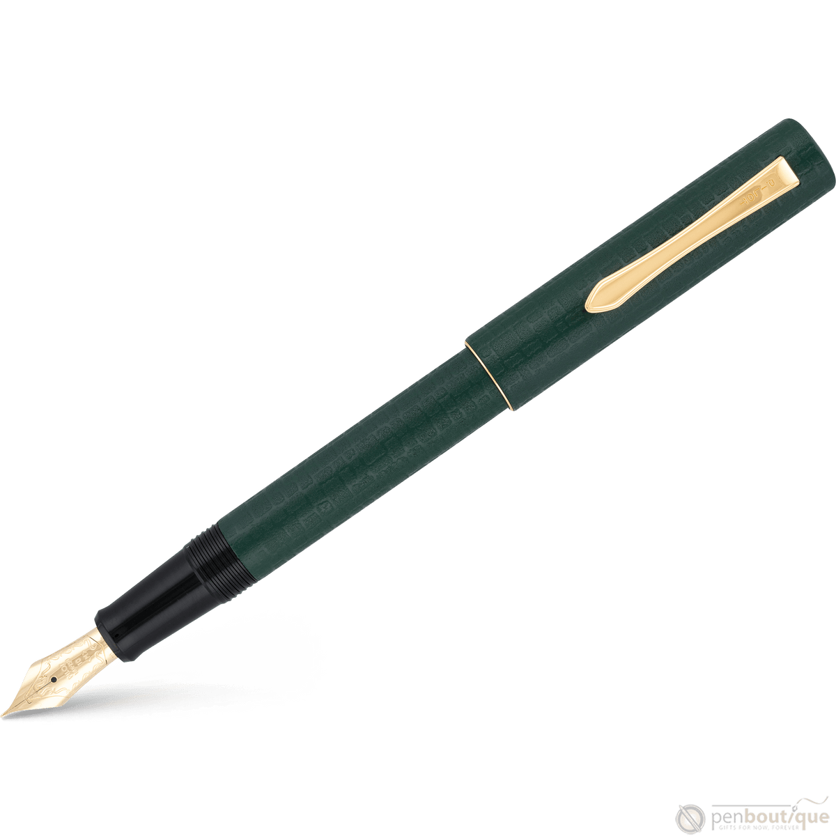 Pilot Ishime Fountain Pen - Hunter Green - Pen Boutique Ltd