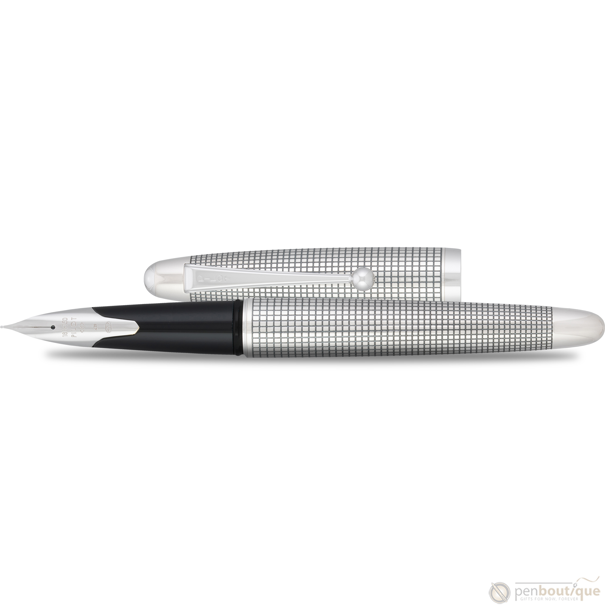 Pilot Sterling Fountain Pen - Silvern Koushi-Pen Boutique Ltd