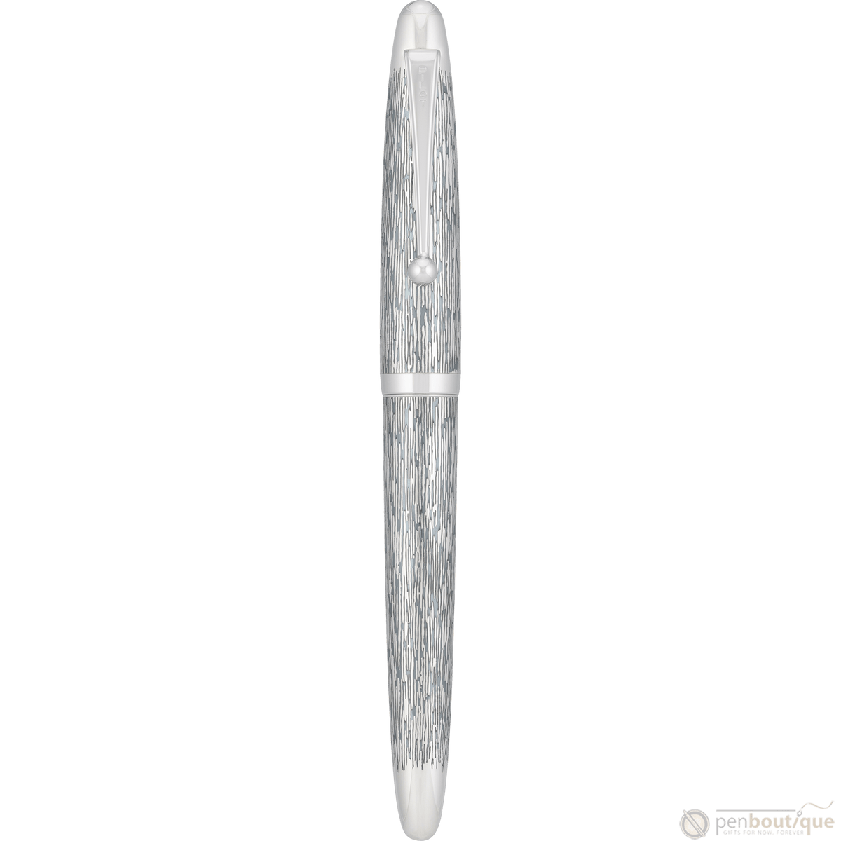 Pilot Sterling Silver Fountain Pen - Silvern Tsumugi - Pen Boutique Ltd