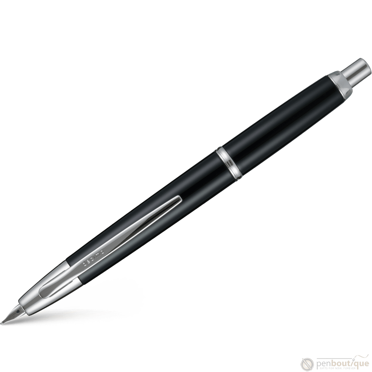 Pilot Vanishing Point Fountain Pen - Decimo Black - Pen Boutique Ltd