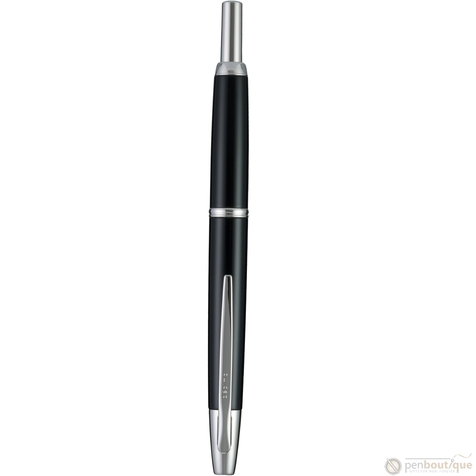 Pilot Vanishing Point Fountain Pen - Decimo Black-Pen Boutique Ltd