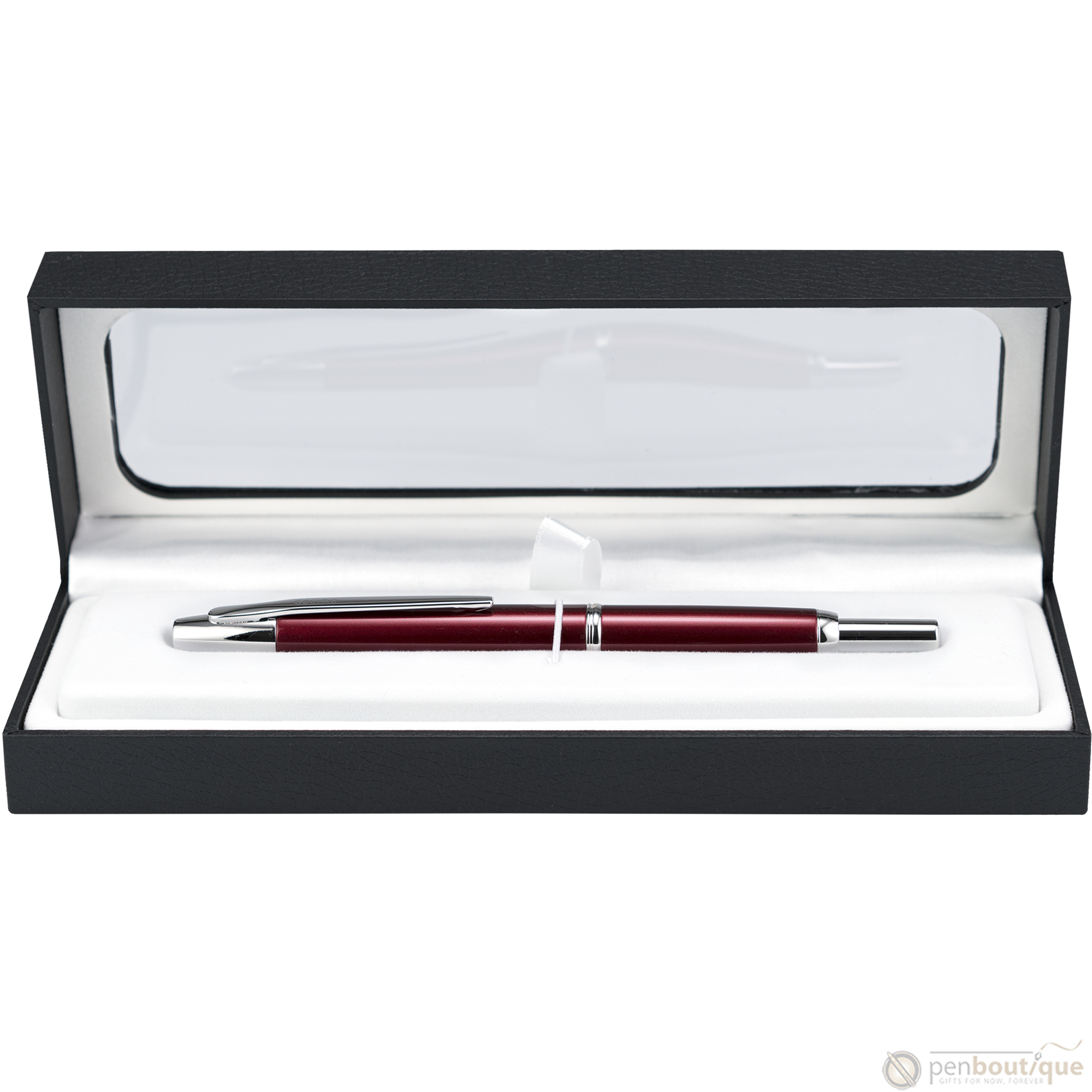 Pilot Vanishing Point Fountain Pen - Decimo Burgundy-Pen Boutique Ltd