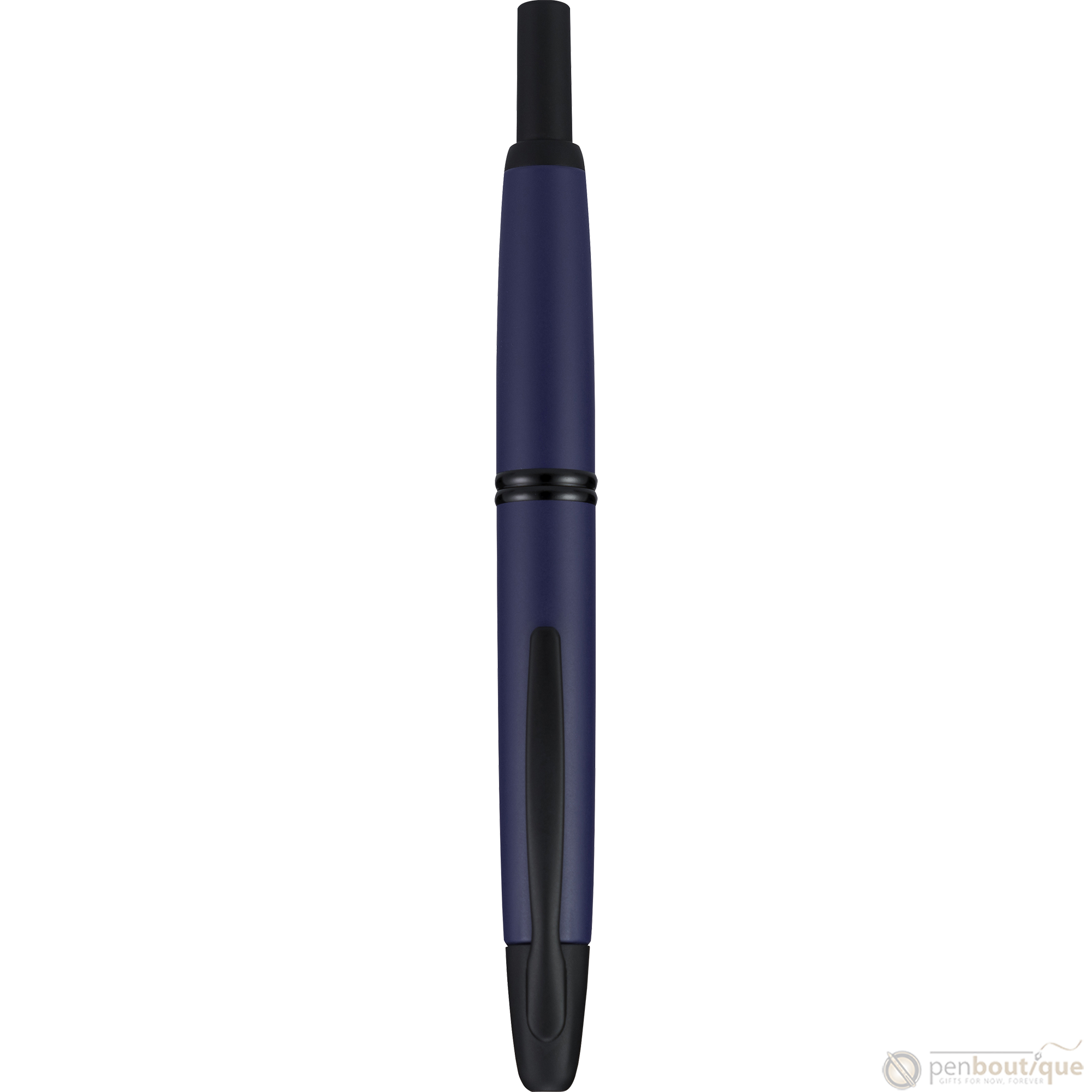 Pilot Vanishing Point Fountain Pen - Matte Blue-Pen Boutique Ltd