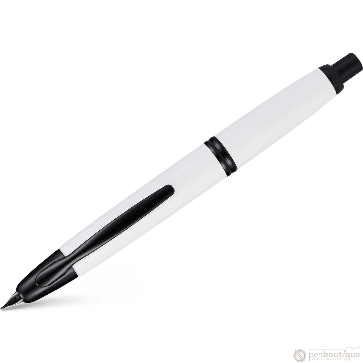 Pilot Vanishing Point Fountain Pen - White - Pen Boutique Ltd