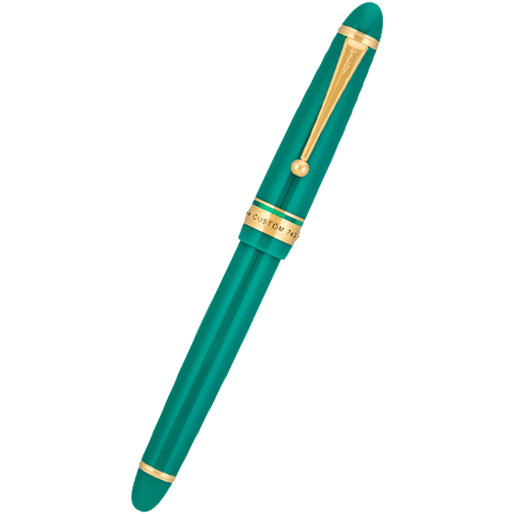 Pilot Custom 743 Fountain Pen - Green (Verdigris) (US Exclusive) - Pen Boutique Ltd