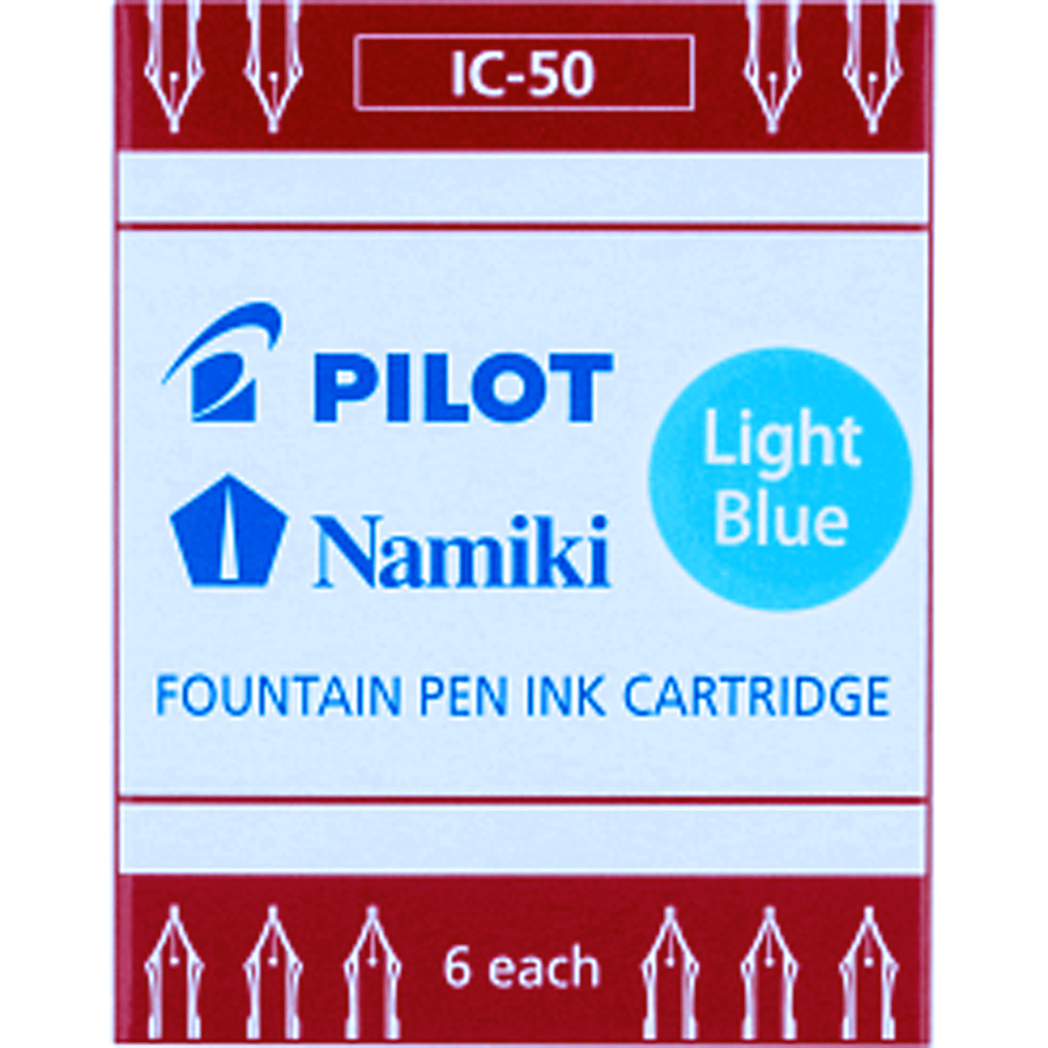 Pilot Fountain Pen Ink Cartridges - Light Blue-Pen Boutique Ltd