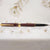 Platinum Classic Brush Pen - Burgundy w/ Gold trim-Pen Boutique Ltd