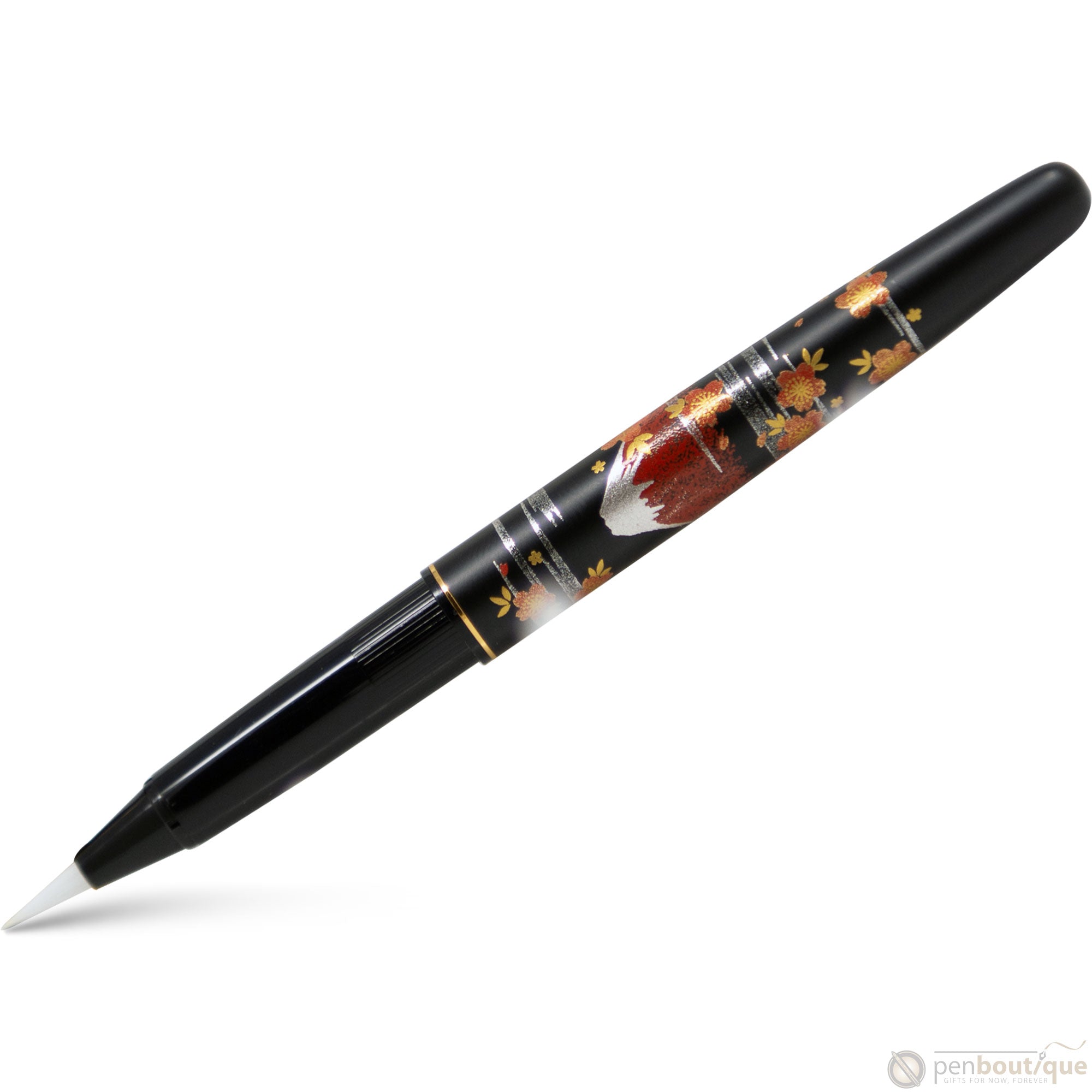 Platinum Classic Brush Pen - Mt. Fuji and Cherry Blossoms-Pen Boutique Ltd