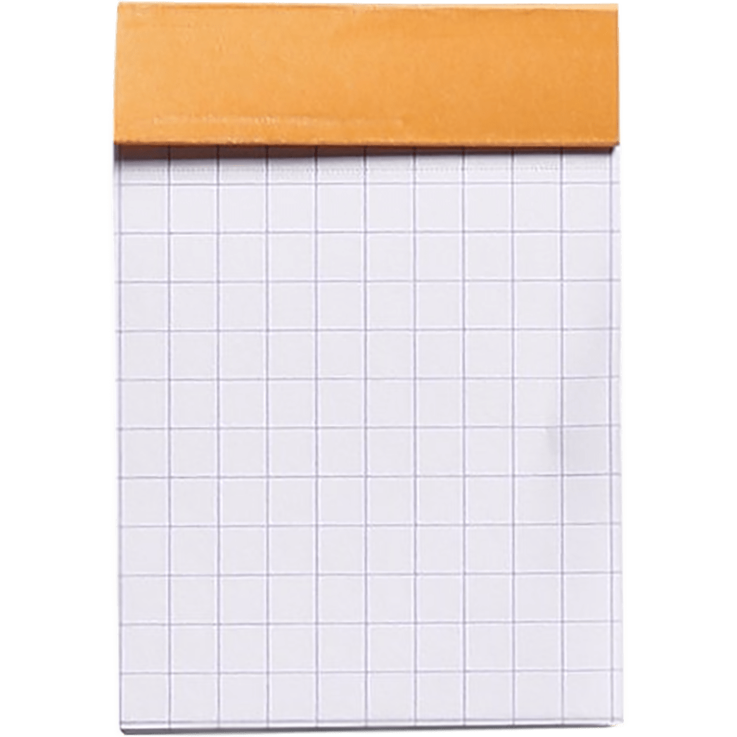 Rhodia N° 10 Pad - Orange - Graph - Pen Boutique Ltd