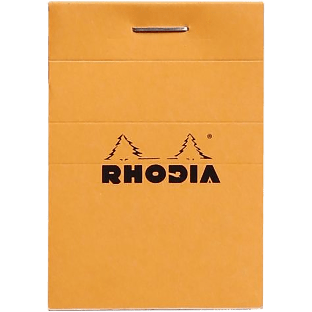 Rhodia N° 10 Pad - Orange - Graph - Pen Boutique Ltd