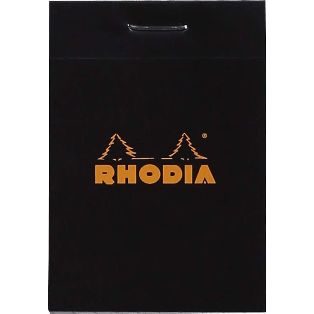 Rhodia N° 10 Pad - Black - Graph - Pen Boutique Ltd