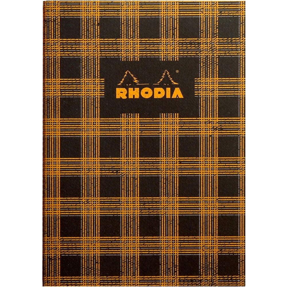 Rhodia Heritage Sewn Spine Notebook - Tartan Lined (A5 - 6" x 8.24") - Pen Boutique Ltd