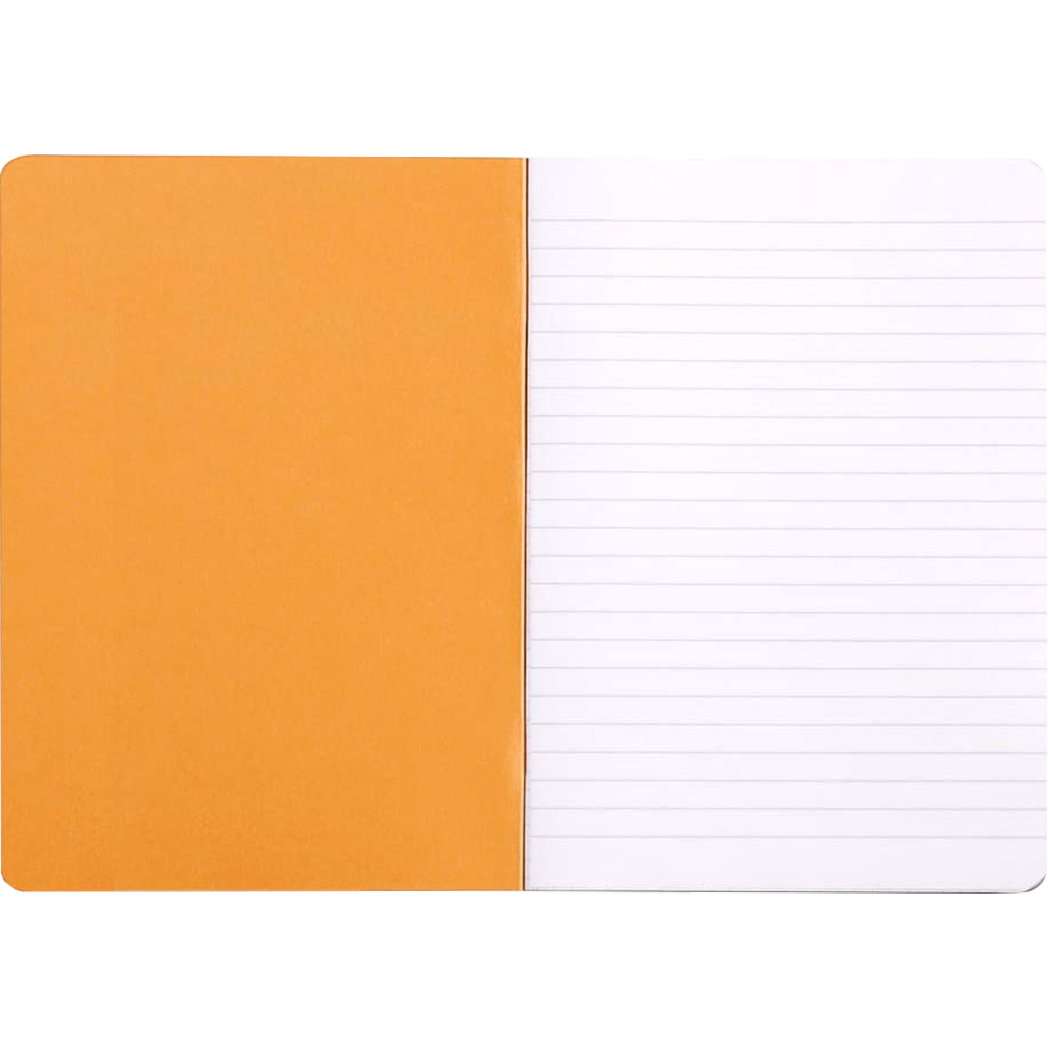 Rhodia Staplebound Lined Notebook 6 X8 1/4-Orange-Pen Boutique Ltd