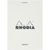 Rhodia Ice Staplebound Notepad - Graph 3-3/8" X 4-3/4-Pen Boutique Ltd