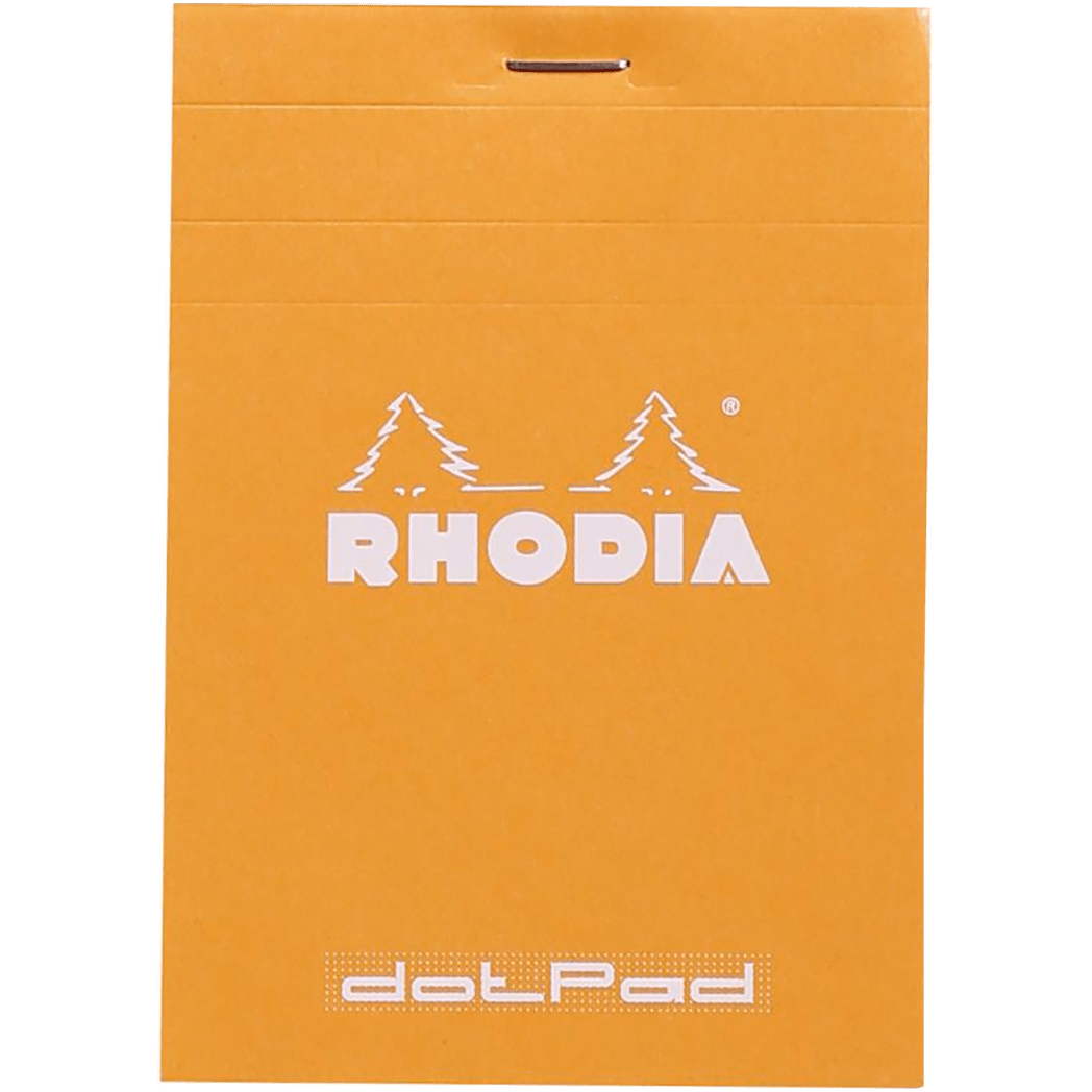 Rhodia N° 12 Pad - Orange - Dot Grid - Pen Boutique Ltd