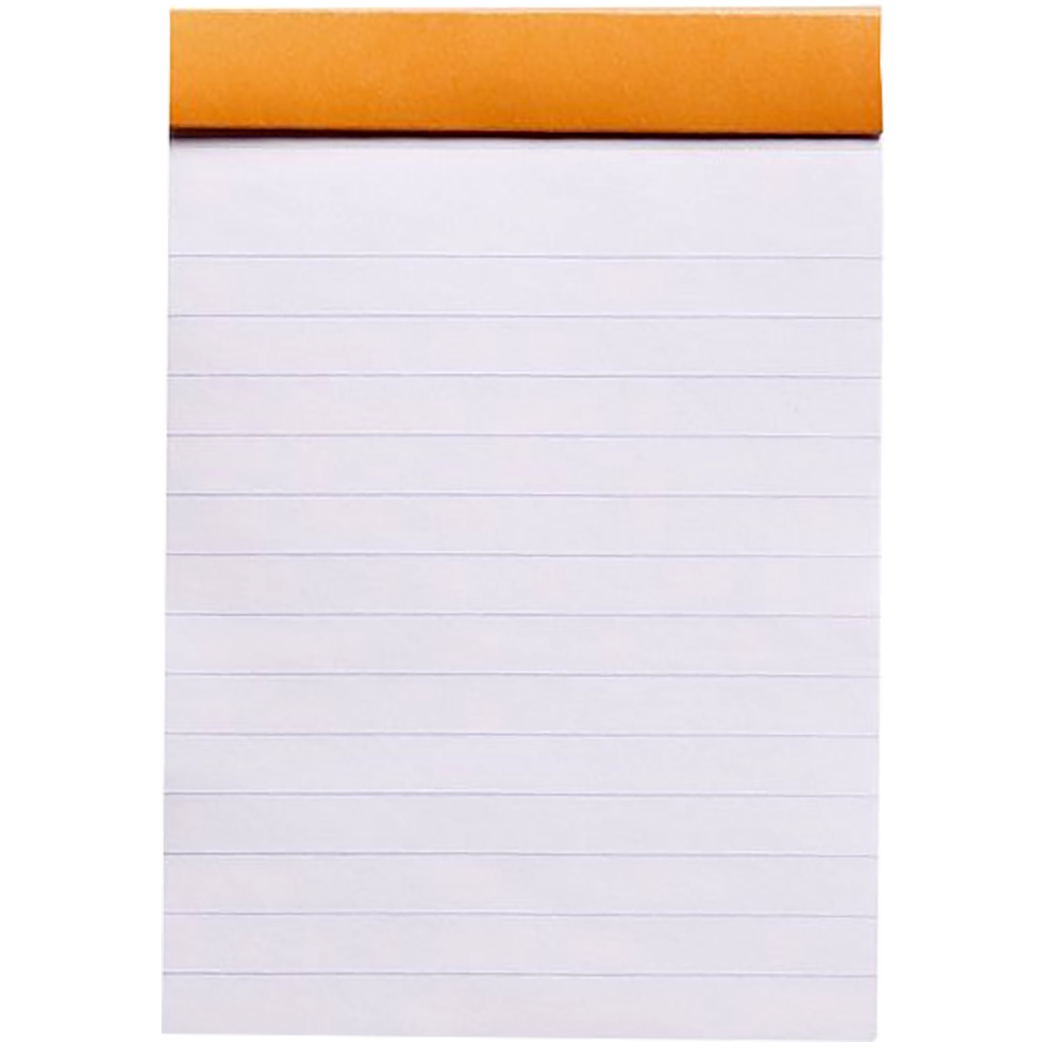 Rhodia N° 12 Pad - Orange - Lined Ruling-Pen Boutique Ltd
