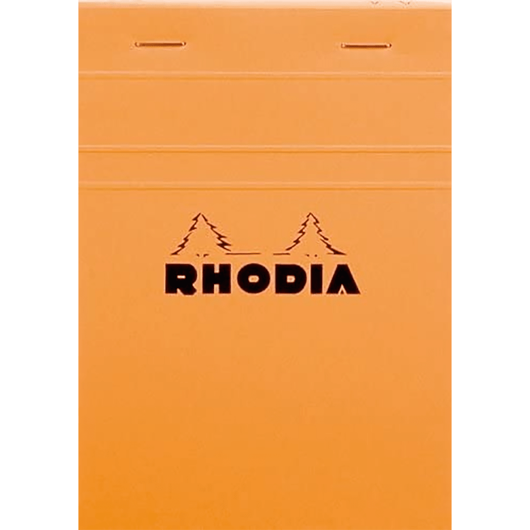 Rhodia N° 13 Pad - Orange - Graph - Pen Boutique Ltd
