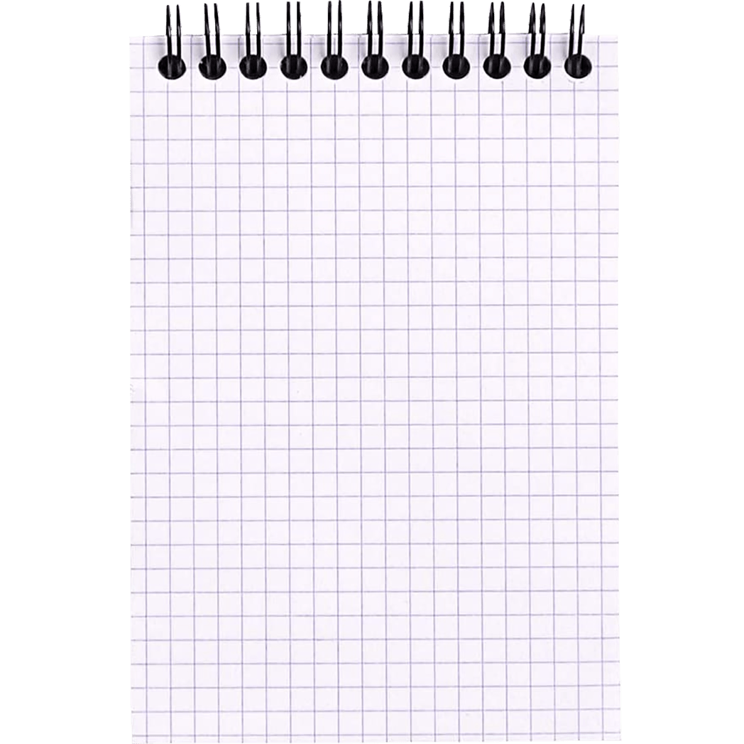 Rhodia A6 Wirebound Graph Orange Notepad 4 x 6 - Pen Boutique Ltd