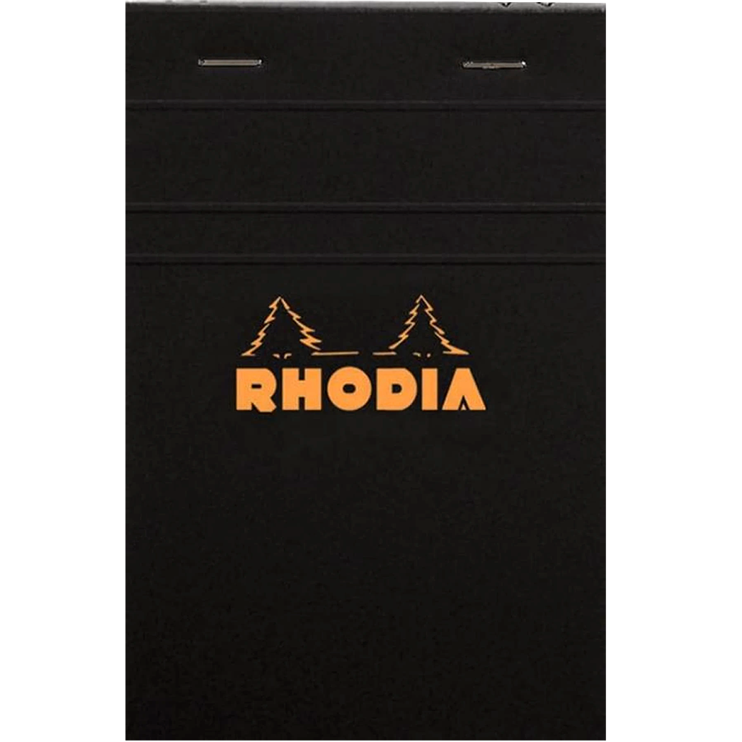 Rhodia Pad Gph Blk 80S 43/8X6-3/8-Pen Boutique Ltd