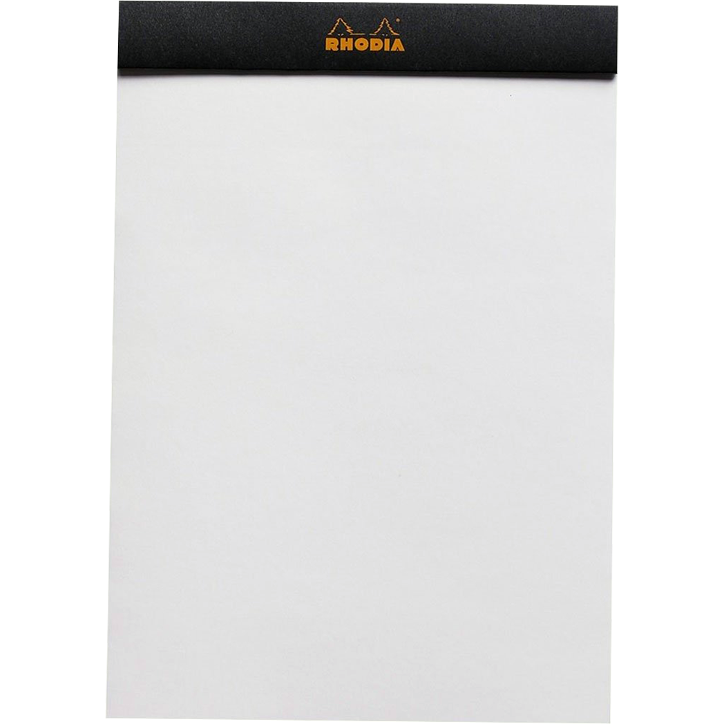 Rhodia Pad Blank Black 80S 6 X8-1/4-Pen Boutique Ltd