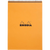 Rhodia Notepads Graph WB 8 1/4 X 12 1/2-Orange-Pen Boutique Ltd