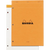 Rhodia Notepads 3 Hole Punched 80S-Orange-Pen Boutique Ltd