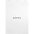 Rhodia Ice Staplebound Notepad - Lined 8-1/4" X 11-3/4"-Pen Boutique Ltd