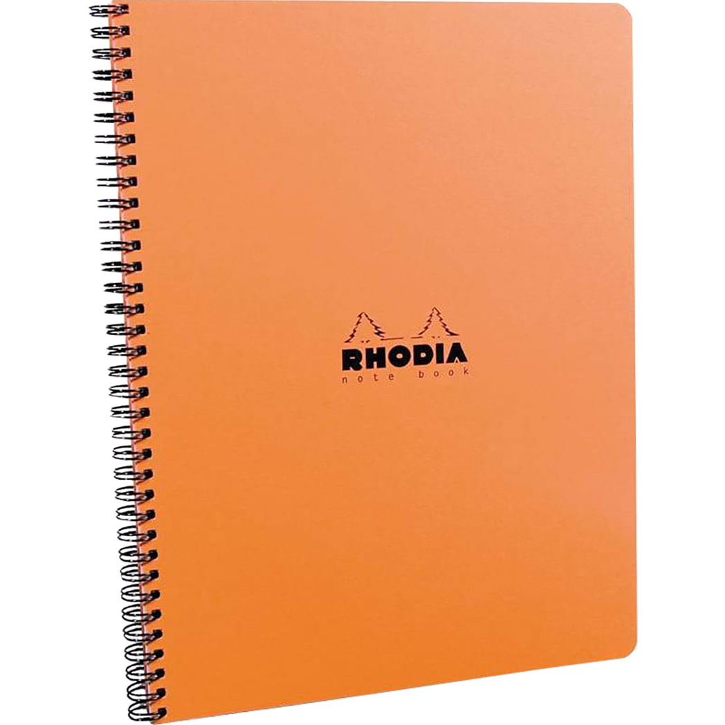Rhodia Notebook Lined With Margin Orange-Pen Boutique Ltd