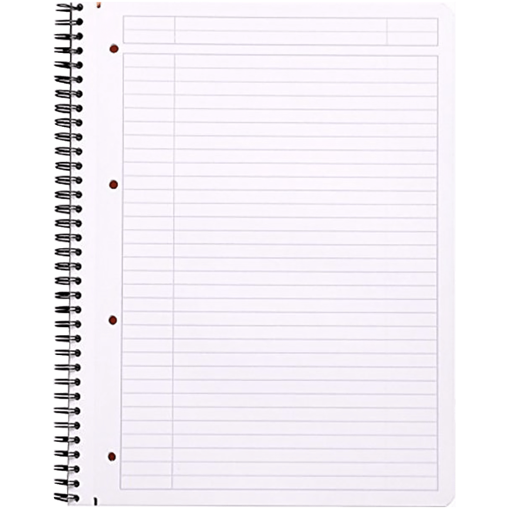 Rhodia Notebook Lined With Margin Black - Pen Boutique Ltd