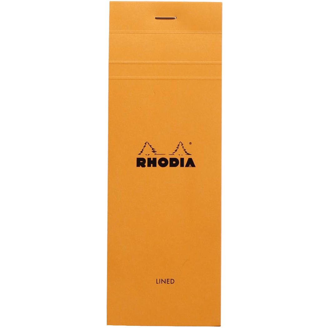 Rhodia N° 08 Pad - Orange - Lined - Pen Boutique Ltd