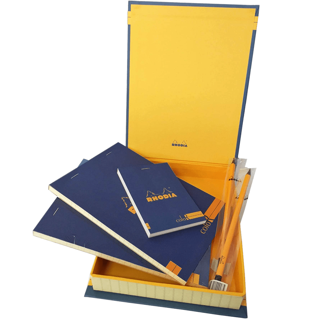 Rhodia ColoR Premium Treasure Boxes - Sapphire - Pen Boutique Ltd