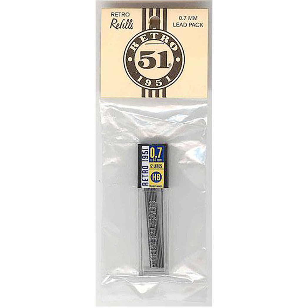 Retro 51 Hex-O-Matic 0.7mm Pencil Lead Refills-Pen Boutique Ltd