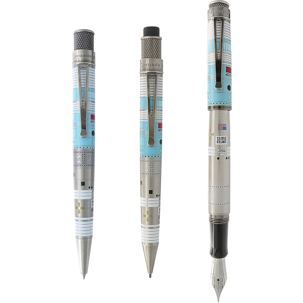 Retro 51 Tornado Limited Edition Pen - Apollo Soyuz Collectors Set - Pen Boutique exclusive.-Pen Boutique Ltd