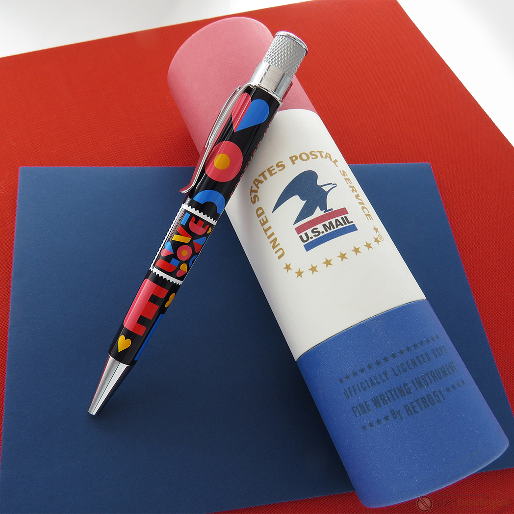 Retro 51 Tornado Rollerball Pen - USPS 2021 Love Stamp-Pen Boutique Ltd