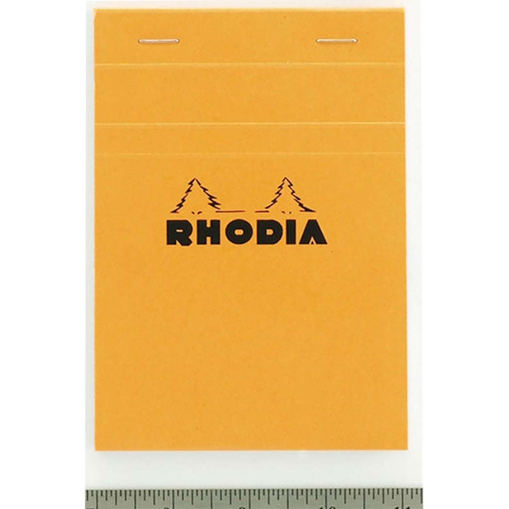 Rhodia Notepads Graph 80S-Orange-Pen Boutique Ltd