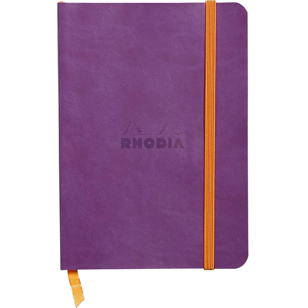Rhodia Rhodiarama Lined Purple A6 Notebooks-Pen Boutique Ltd