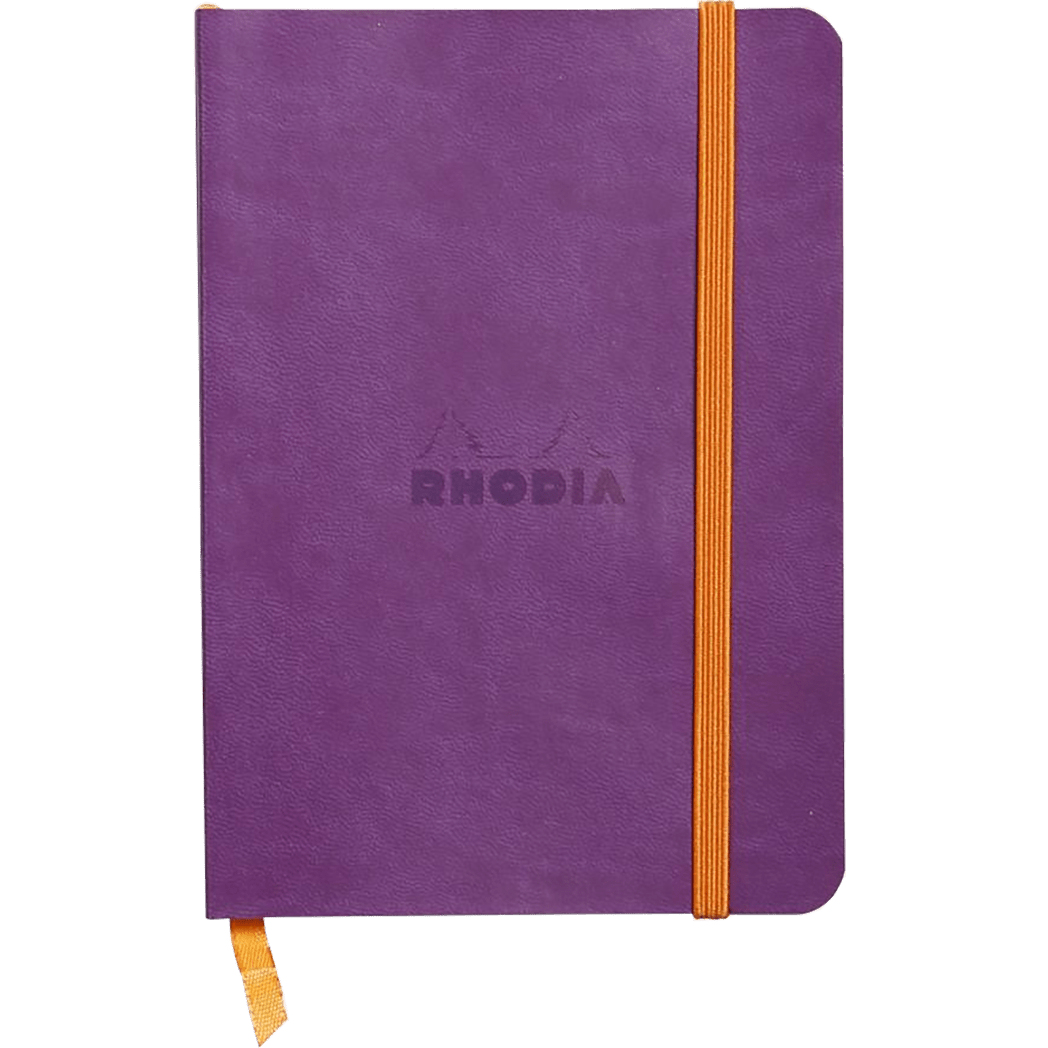 Rhodia Rhodiarama Lined Purple A6 Notebooks - Pen Boutique Ltd