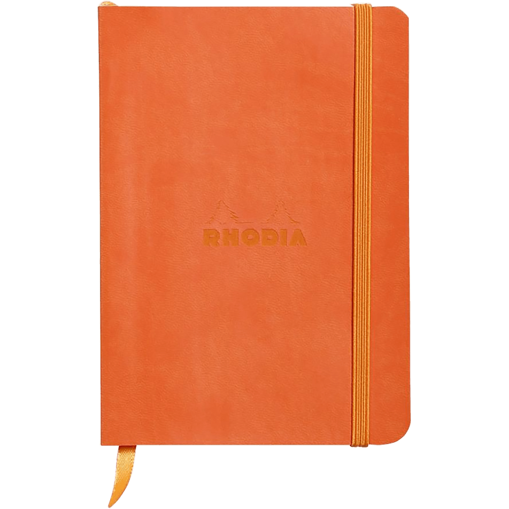 Rhodia Rhodiarama Lined Tangerine A6 Notebooks - Pen Boutique Ltd
