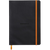 Rhodia Rhodiarama Notebook Black Dot Grid A5 size - 6x8.25"-Pen Boutique Ltd