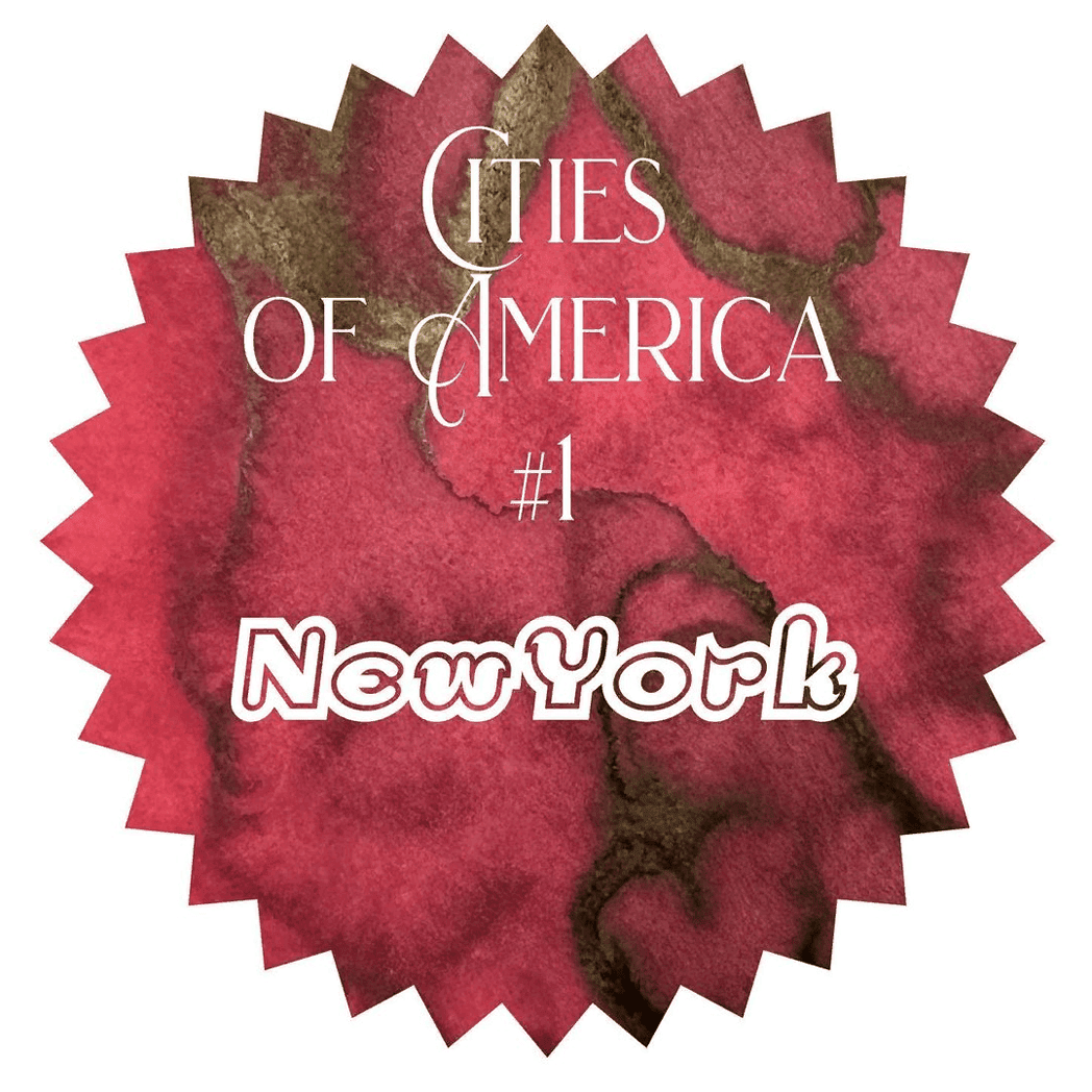 Robert Oster Cities of America Ink Bottle - New York - 50ml - Pen Boutique Ltd
