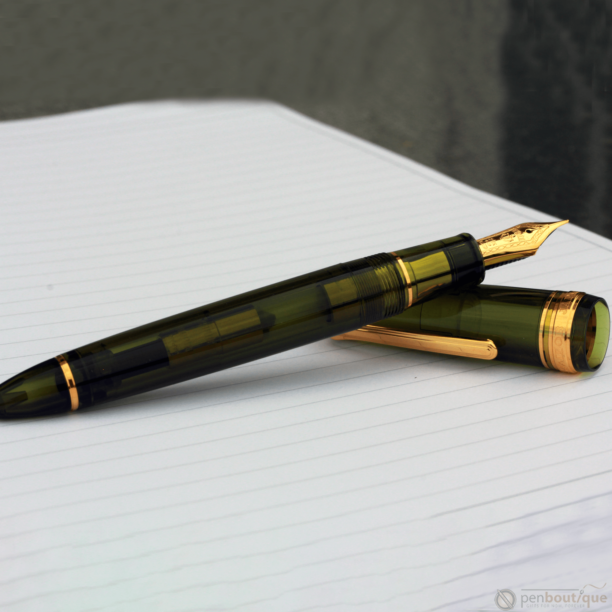 Sailor 1911L Fountain Pen - Kagero Green (Pen Boutique Exclusive)-Pen Boutique Ltd