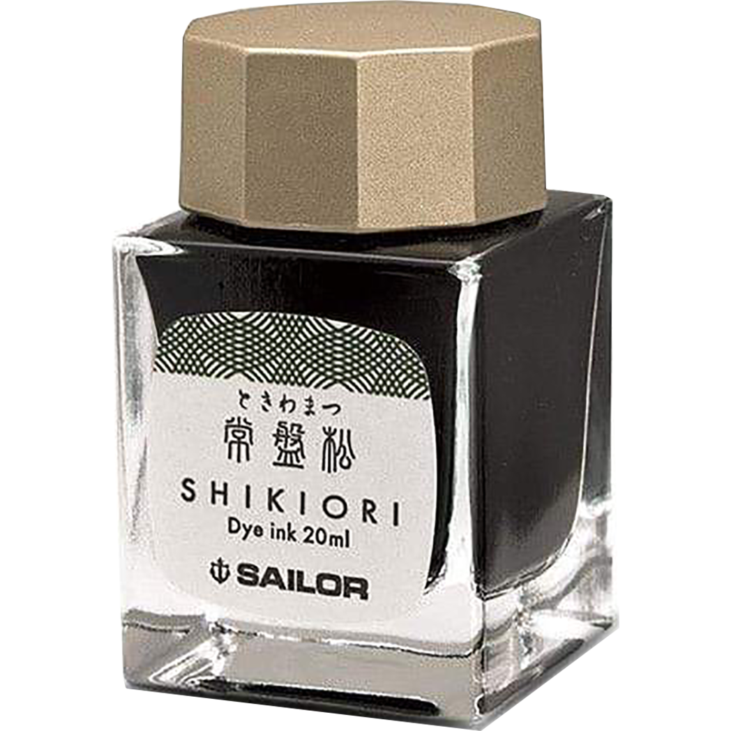 Sailor Colors of Four Seasons Special Edition Tokiwa-Matsu Ink Bottle-Pen Boutique Ltd