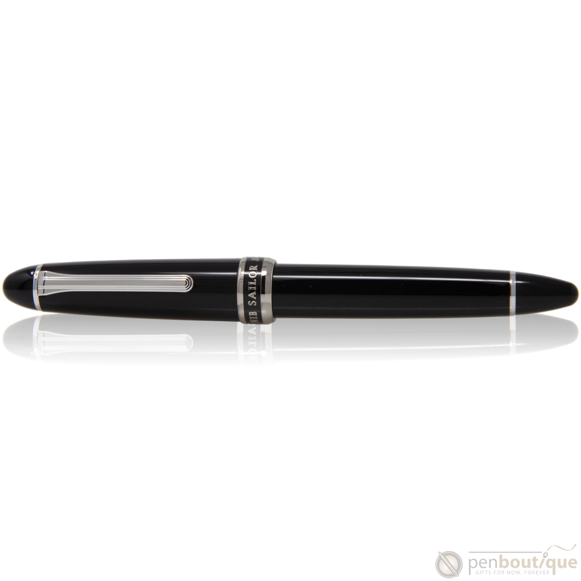 Sailor 1911 Fountain Pen - Naginata Togi - Rhodium Trim - Black-Pen Boutique Ltd