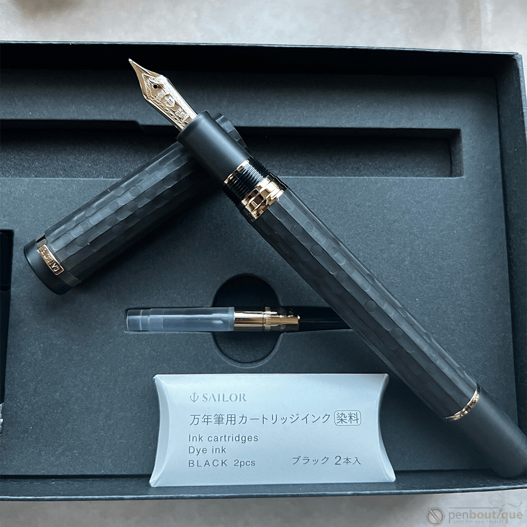 Sailor Ebonite Sculpture Fountain Pen - Yakoh (Night Light) - Pen Boutique Ltd
