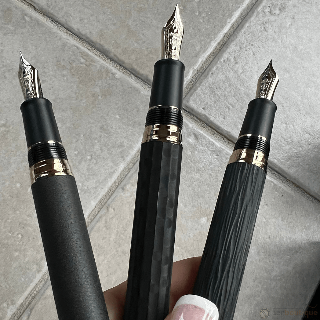 Sailor Ebonite Sculpture Fountain Pen - Yogazsumi (Night Haze) - Pen Boutique Ltd