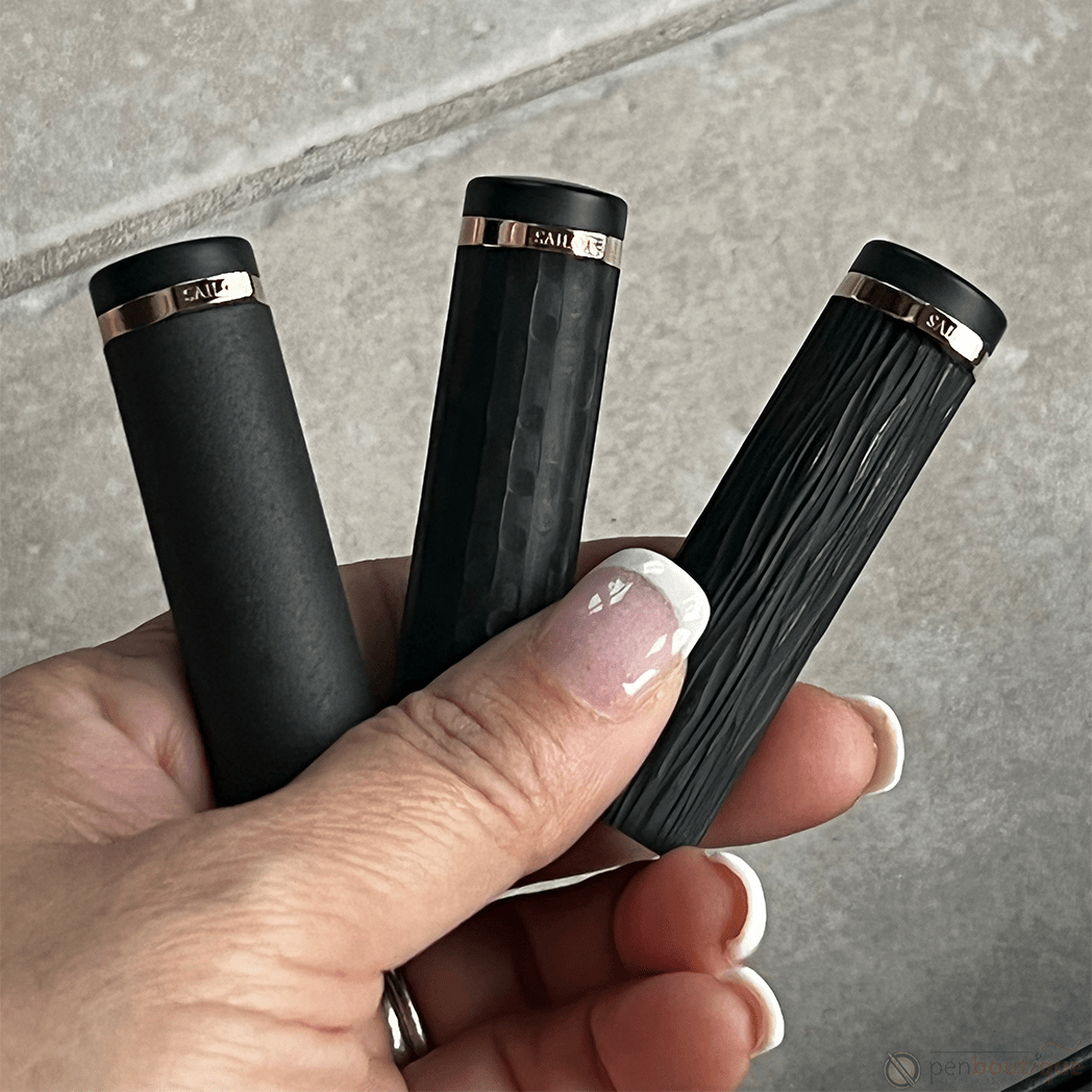 Sailor Ebonite Sculpture Fountain Pen - Yogazsumi (Night Haze) - Pen Boutique Ltd