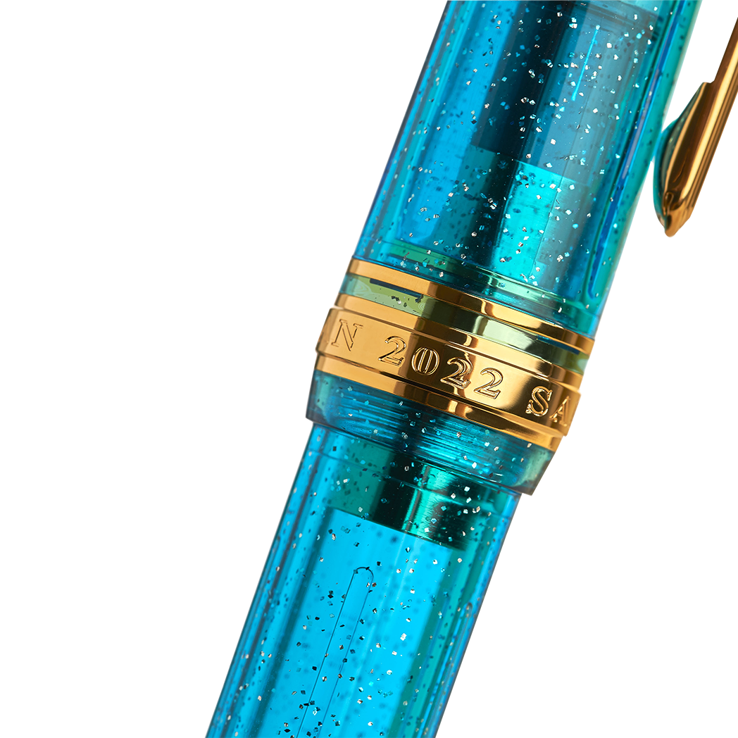 Sailor Professional Gear Fountain Pen - Pen of the Year 2022 - Soda Pop Blue - Standard ( LIMITED EDITION))-Pen Boutique Ltd